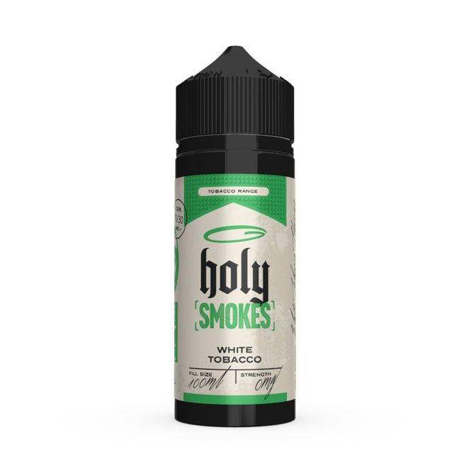 Hovedbilde Holy Smokes - White Tobacco, Ejuice 100/120ml