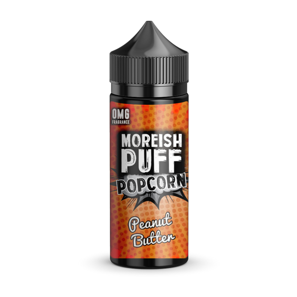 Moreish Puff Popcorn Peanut Butter, Ejuice 100/120ml, DAMPER´N