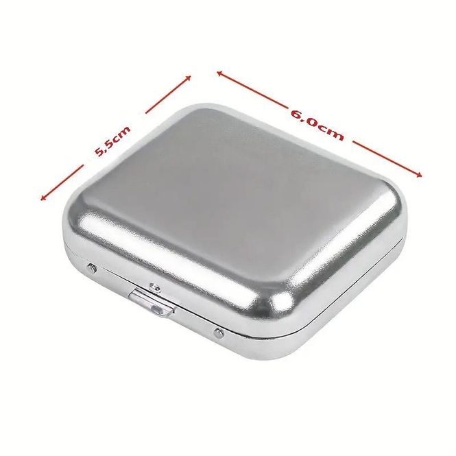 Hovedbilde Bærbart mini askebeger i rustfritt stål