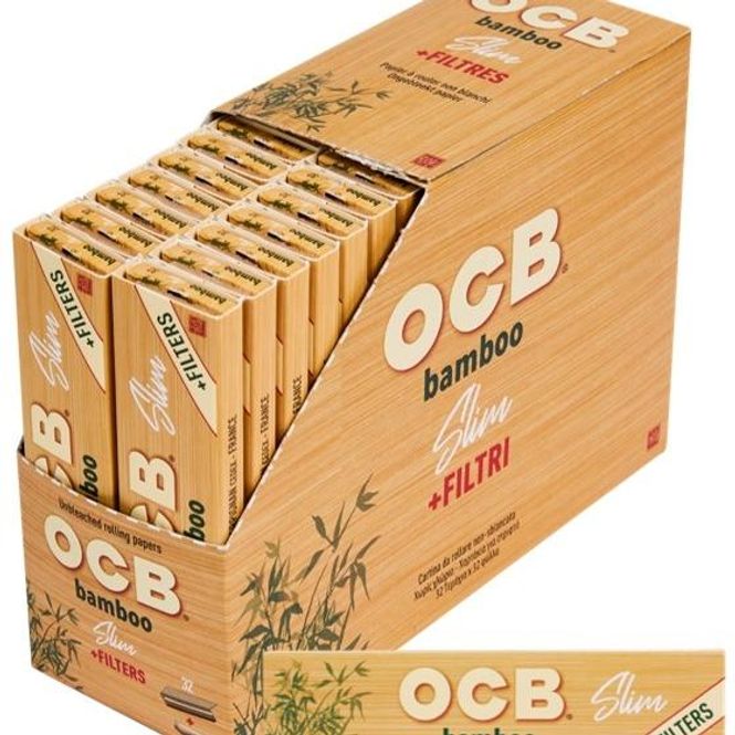 Hovedbilde OCB Bamboo Slim + Tips