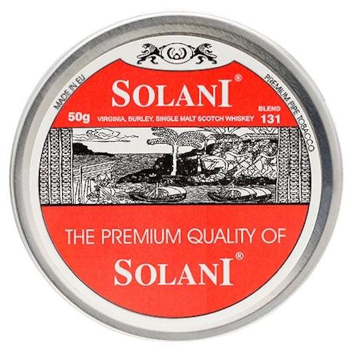 Solani Red 50 gr, Pipetobakk
