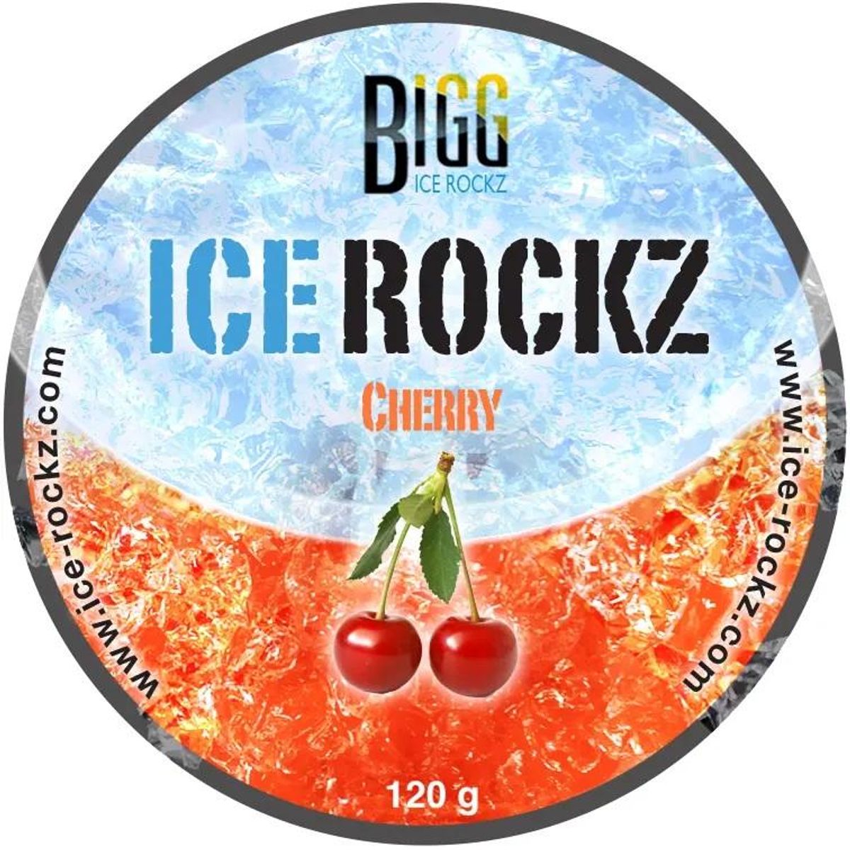 BIGG Ice Rockz - Cherry, Vannpipe krystaller