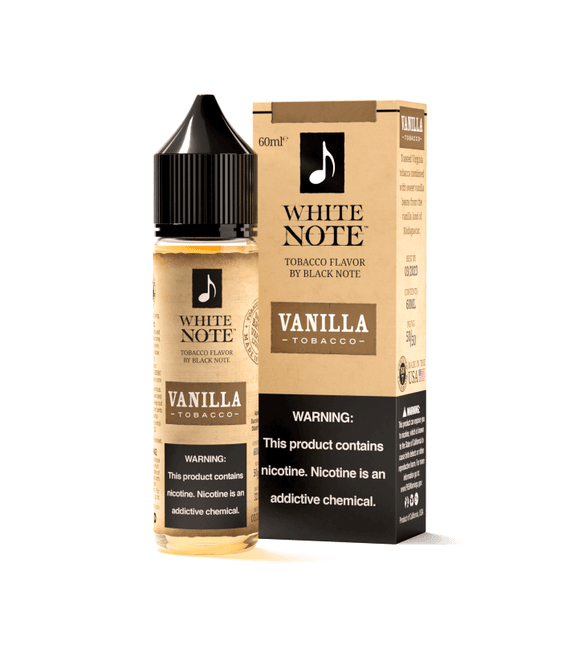 Hovedbilde White Note - Vanilla Custard Tobacco, Ejuice 60ml