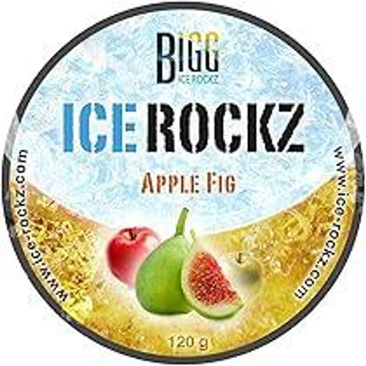 BIGG Ice Rockz - Apple Fig, Vannpipe krystaller