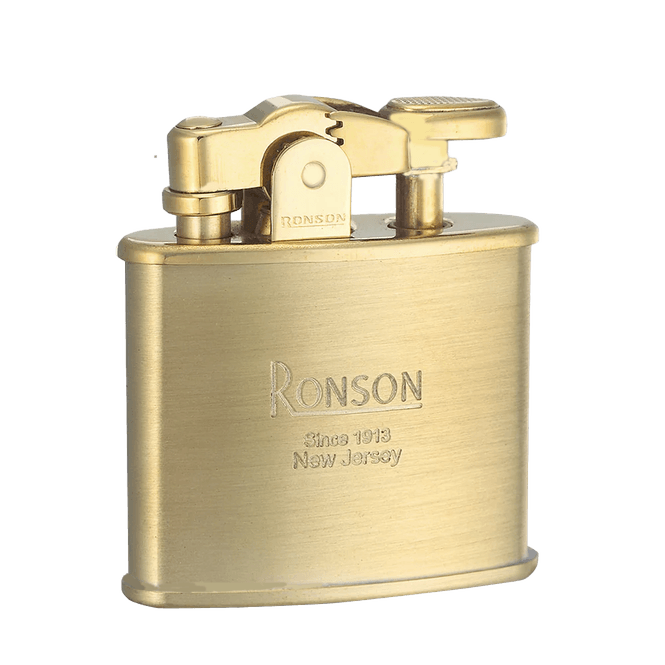 Hovedbilde Ronson Nostalgia Gold Satin, Lighter