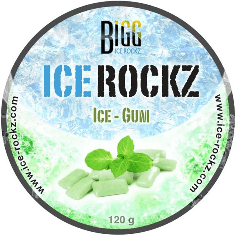 BIGG Ice Rockz - Ice Gum, Vannpipetobakk